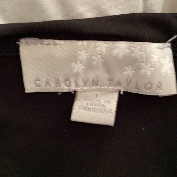 Carolyn Taylor Black  w/Silver Grommets L - Picture 7 of 7